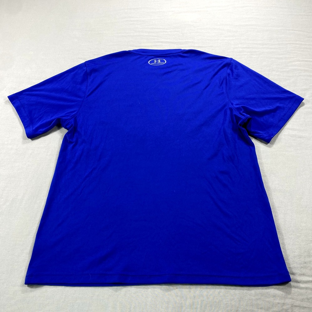 Under Armour Kansas City Royals Shirt Adult Medium Blue 2014 World Series Tee - Picture 2 of 10